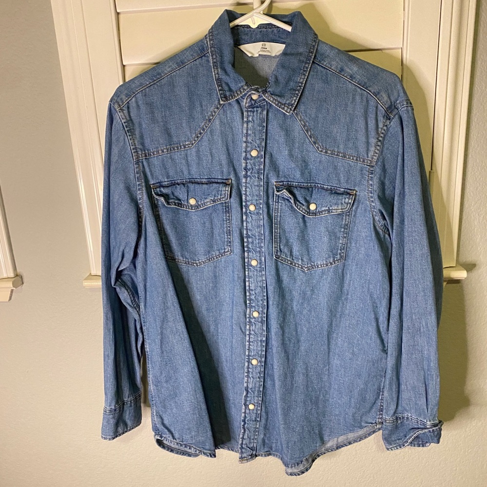 Denim long sleeve